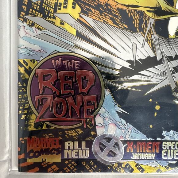 Sabretooth Special Vol. 1 #1 Jan 1995 Chrome Foil-Wrap Cover Marvel NM - Picture 4 of 8